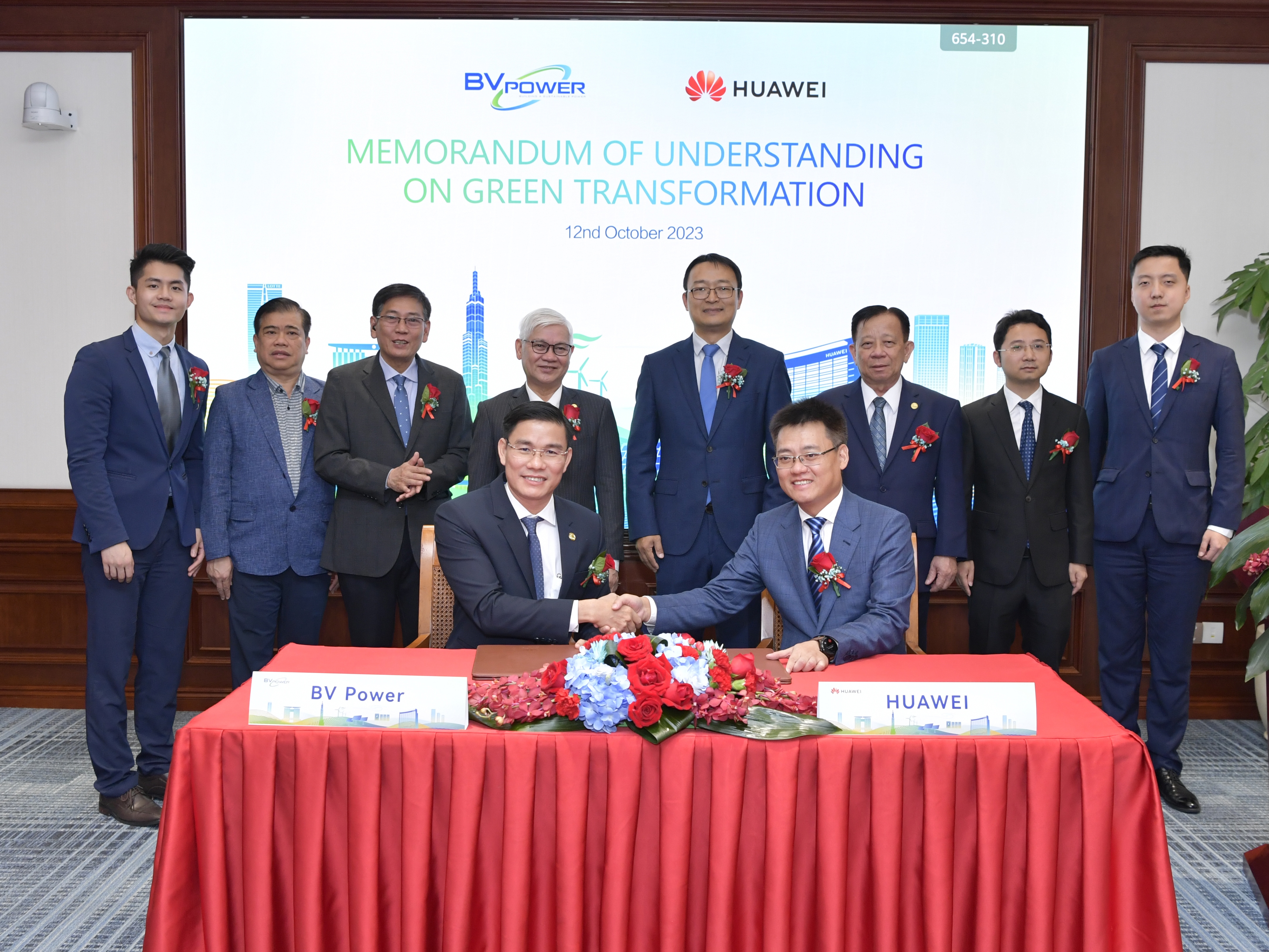 Huawei and becamex signed MOU